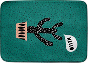 ACHOKA - Speelkleed Cactus Decomat - 100 x 150 cm - Groen