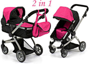 Poppenwagen Paris 2 in 1