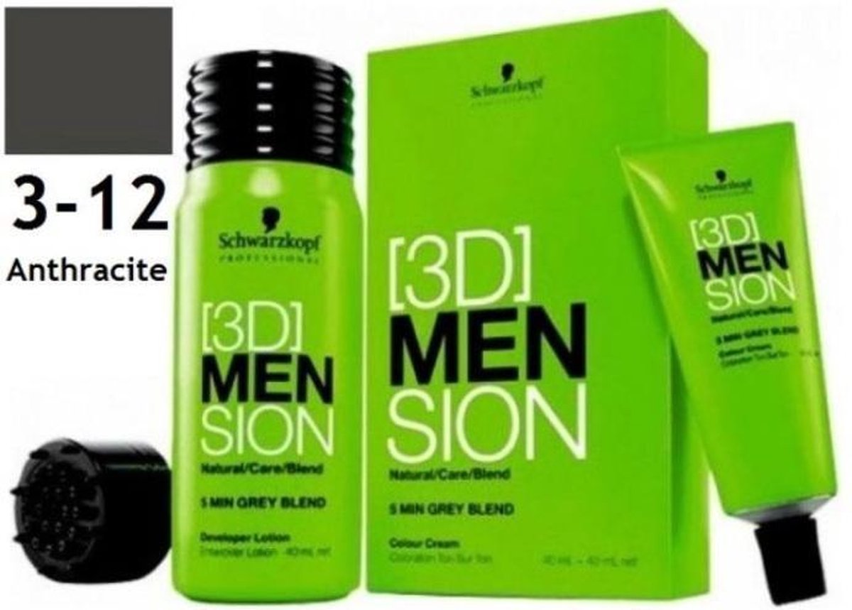 Schwarzkopf 3D Men Sion Color 3-12