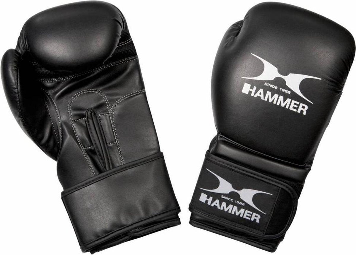 Hammer Bokshandschoenen - Unisex - zwart Maat 10 Oz/ 283