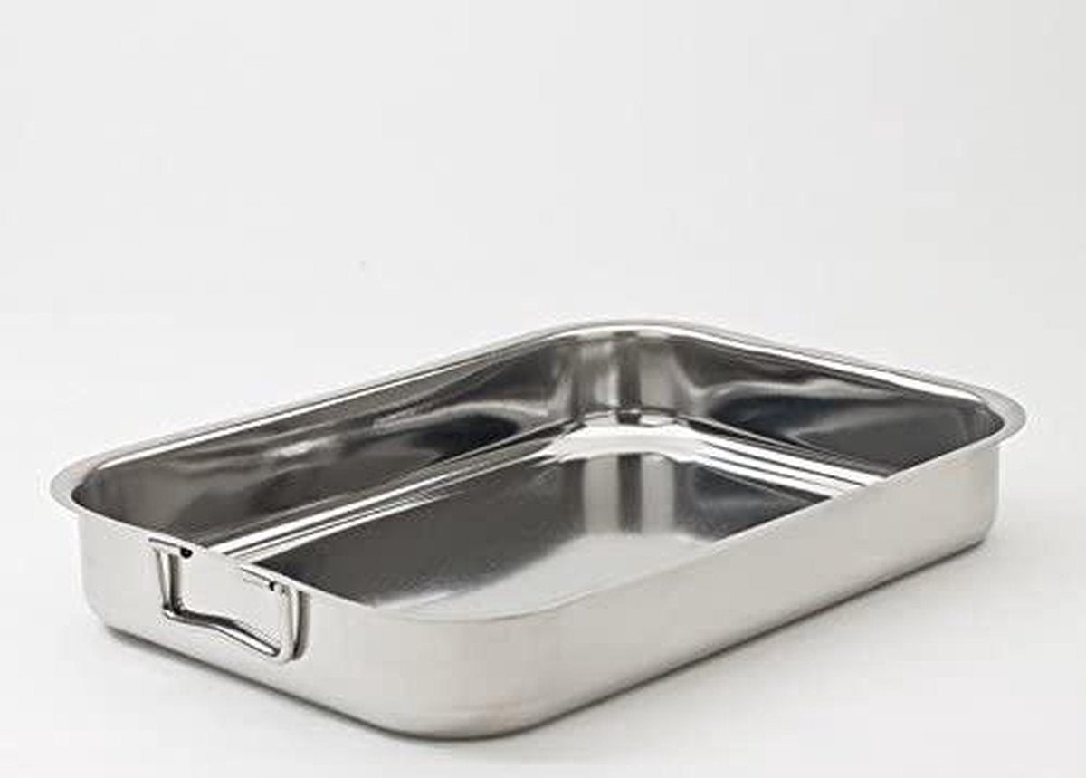 Baumalu 342631 Rechthoekige pan - braadslede voor gebruik in de oven 40 cm x 28 cm