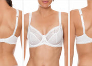 Antigel by Lise Charmel tressage graphic wit niet voorgevormde beugel BH 75/90E