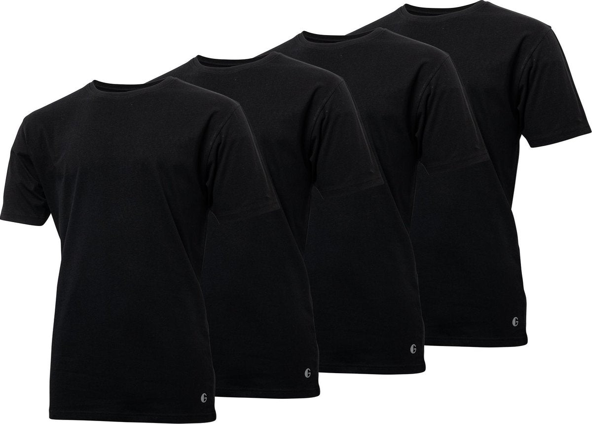 4-pak Heren t-shirts Gentlemen longfit ( extra lang )