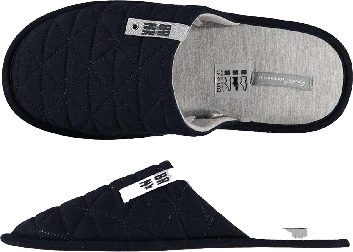 Apollo Heren Sloffen - Blauw - Maat 41/42