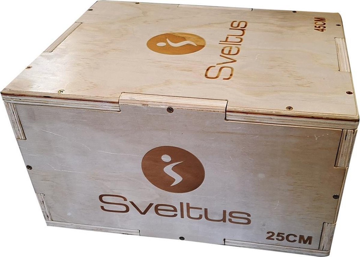 Sveltus Houten Plyobox 3-in-1 45 Cm