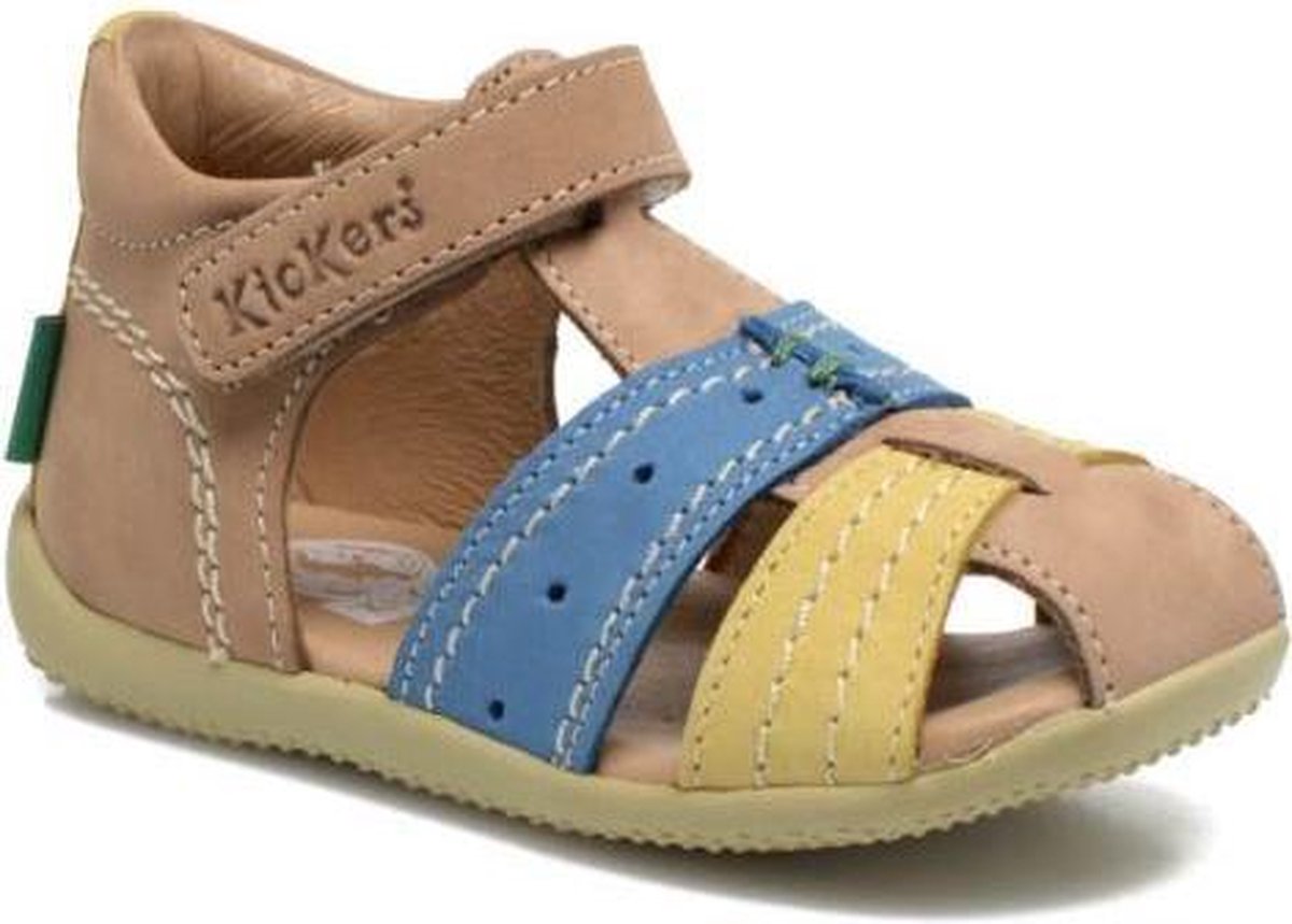 schoentjes Bigbazar beige bleu jaune Maat: 19 (117 cm)