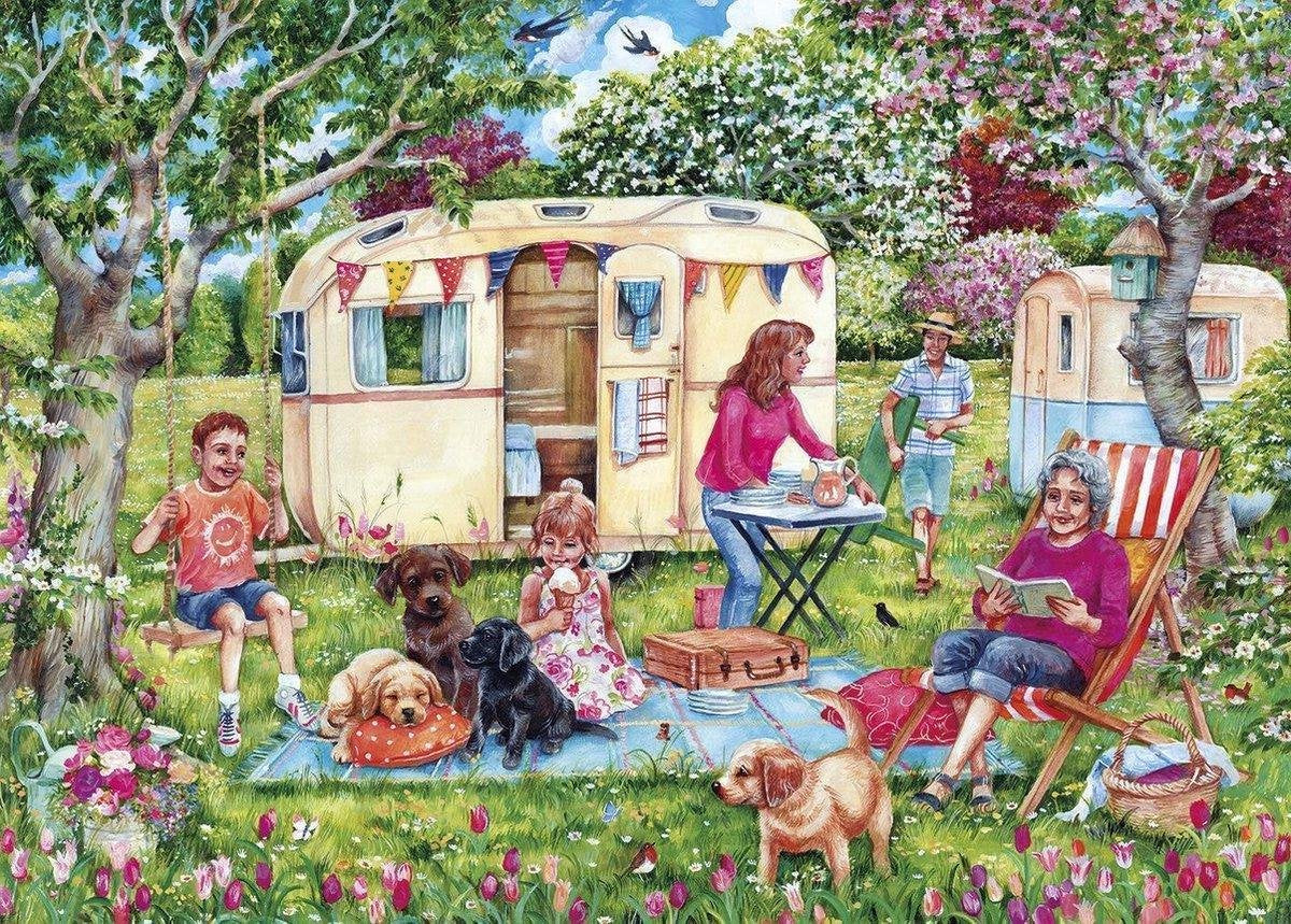 Gibsons puzzel Caravan Escape - 1000 stukjes