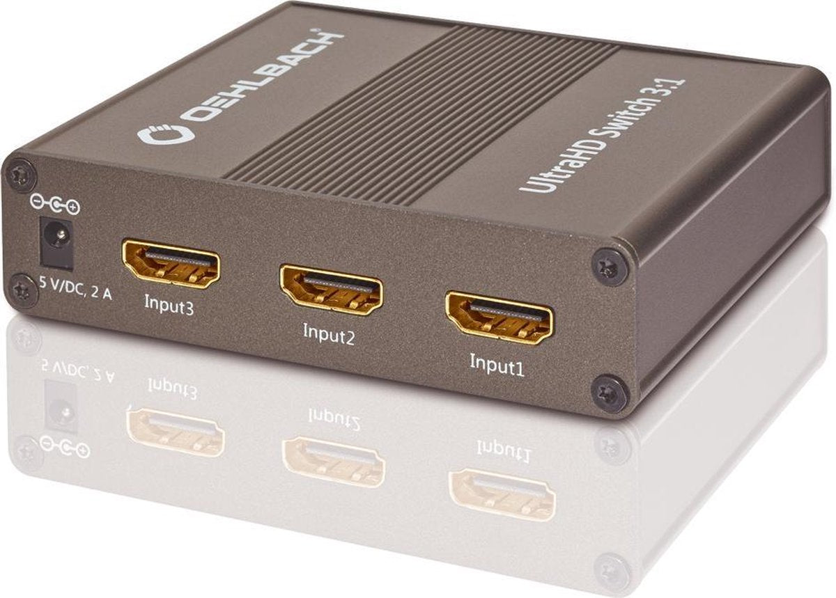 OEHLBACH UltraHD Switch 3:1 HDMI