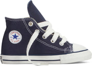 Converse Meisjes Sneakers Chuck Taylor All Star Hi Kids - Blauw - Maat 24