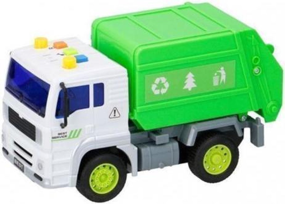 Vuilniswagen 1:20 b/o PL