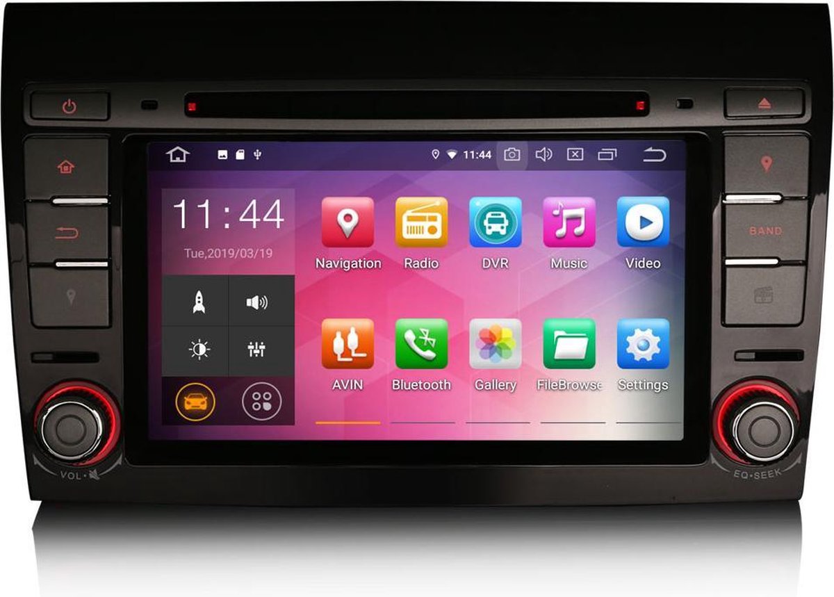 Fiat Bravo 2007-2014 android autoradio met Navigatie