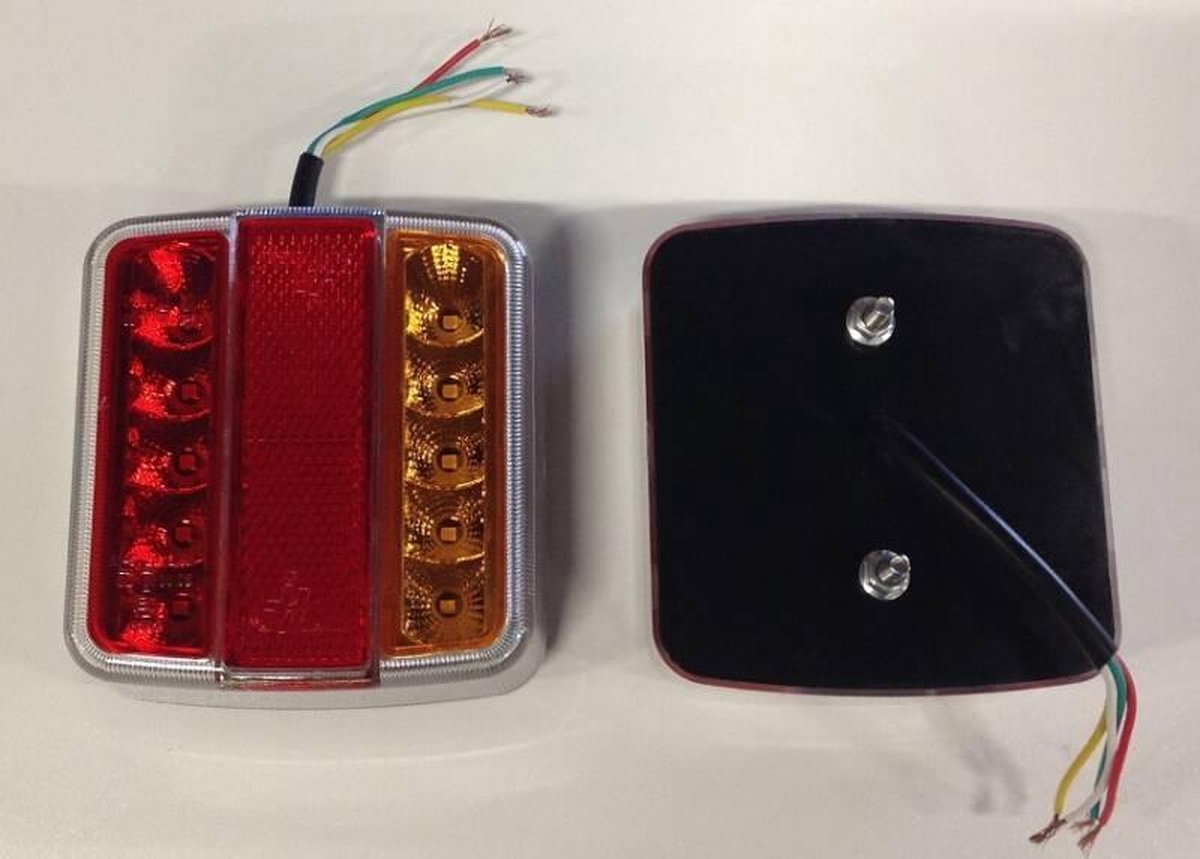 Achterlicht LED 100x98x35mm