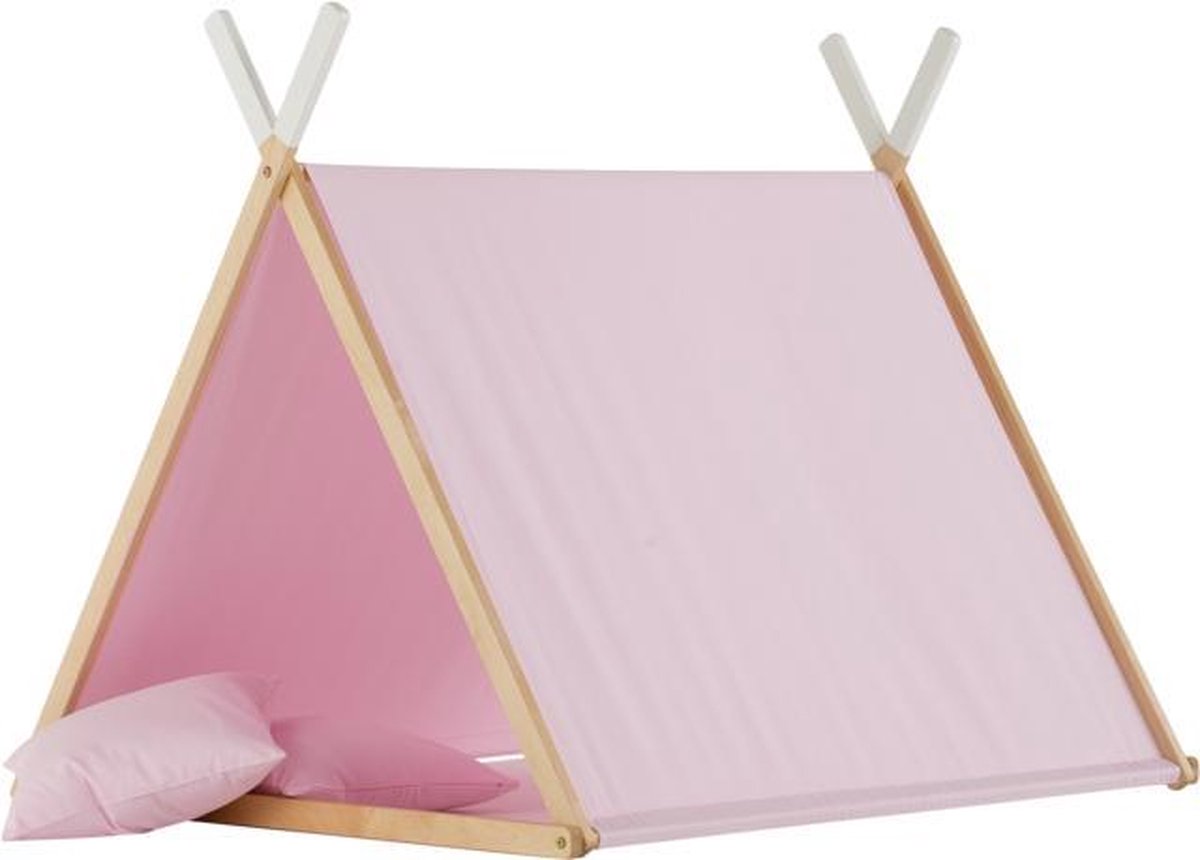 Speeltent – Kinderspeeltent – kindertent – Speelhuis - Tent – Kledingrek - Handgemaakt - Roze
