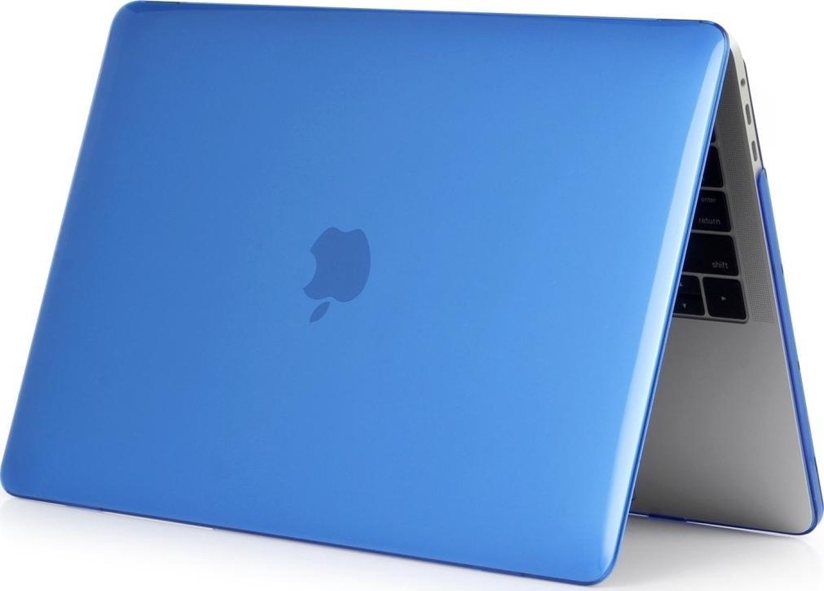 Mobigear Glossy Case voor de MacBook Pro 16 inch A2141 - Blauw