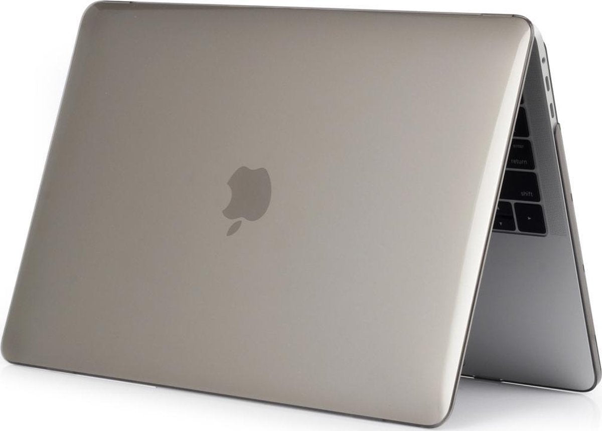 Mobigear Glossy Case voor de MacBook Pro 16 inch A2141 - Grijs