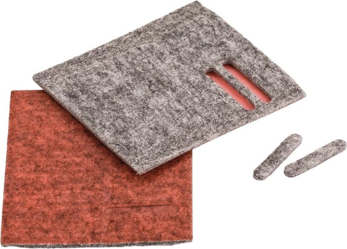 Twinner Glijstrips voor Combi Tool Grijs/Rood TWINNER-STRIP
