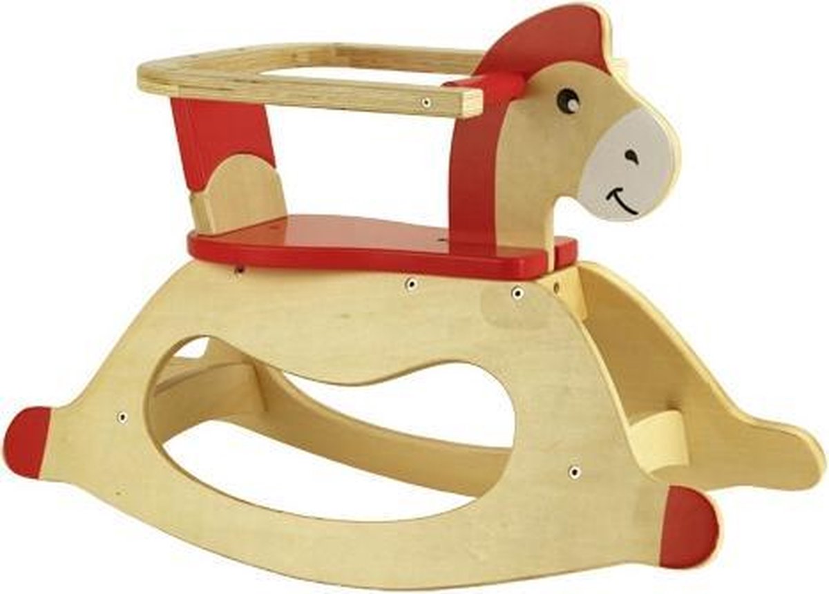 Houten hobbelpaard