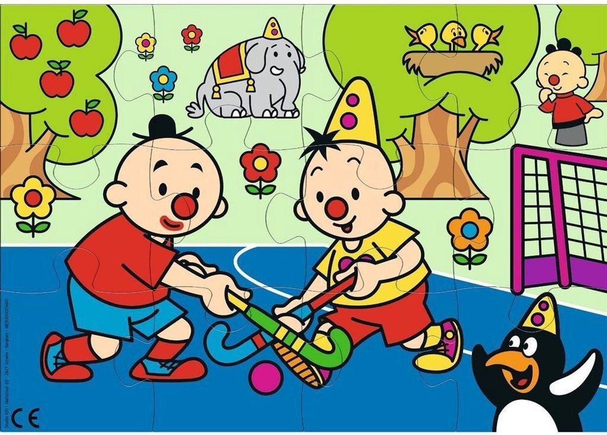 Bumba Puzzel Hockey 12 Stukjes