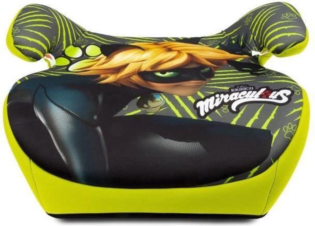 MIRACULOUS BOOSTER SEAT LAGE GROEP 2/3 ZWART CAT