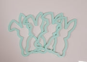 Pasen - paashangers - 4 hangers - paastakken - paasboom - versiering - decoratie - mintgroen