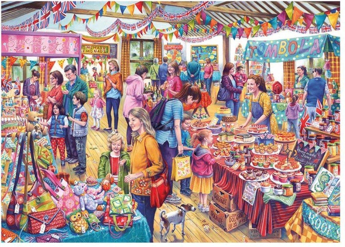 Gibsons puzzel Village Tombola - 1000 stukjes