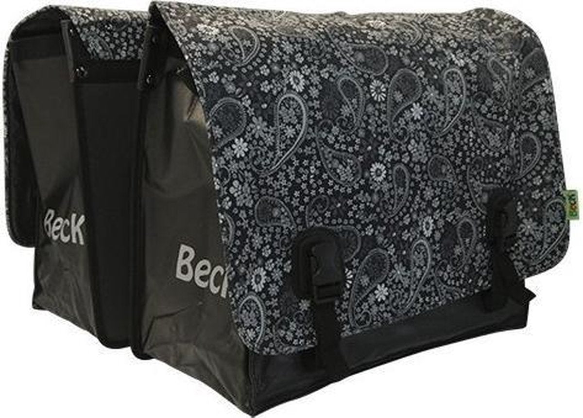 Beck Classic Blackish - Dubbele Fietstas - 45 l - Zwart