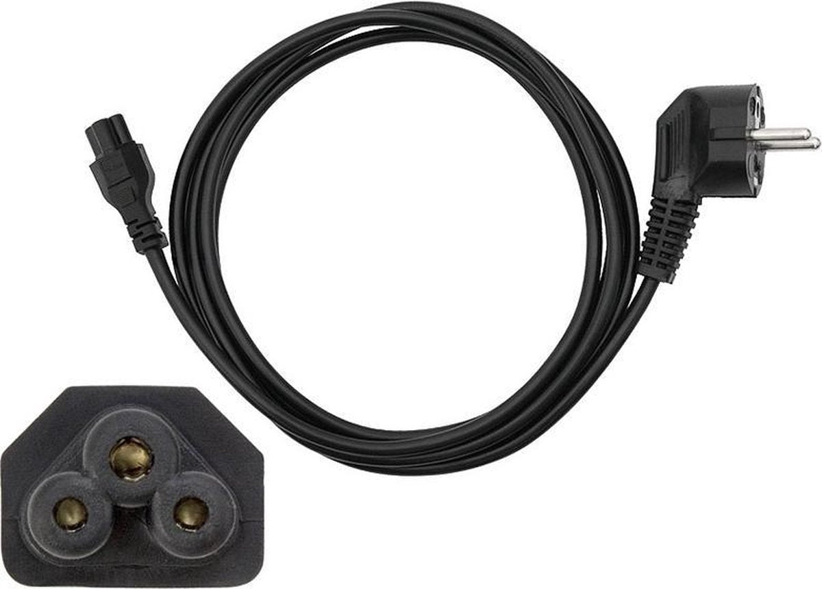 C5 - Netsnoer (Mickey Mouse) +- 1.0 Meter