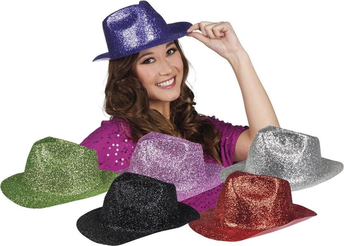 St. Hoed Sparkling gangster 6 kleur