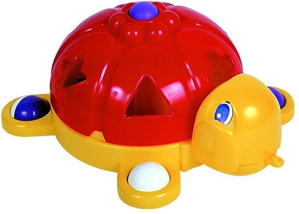 Vormenstoof Schildpad Rood