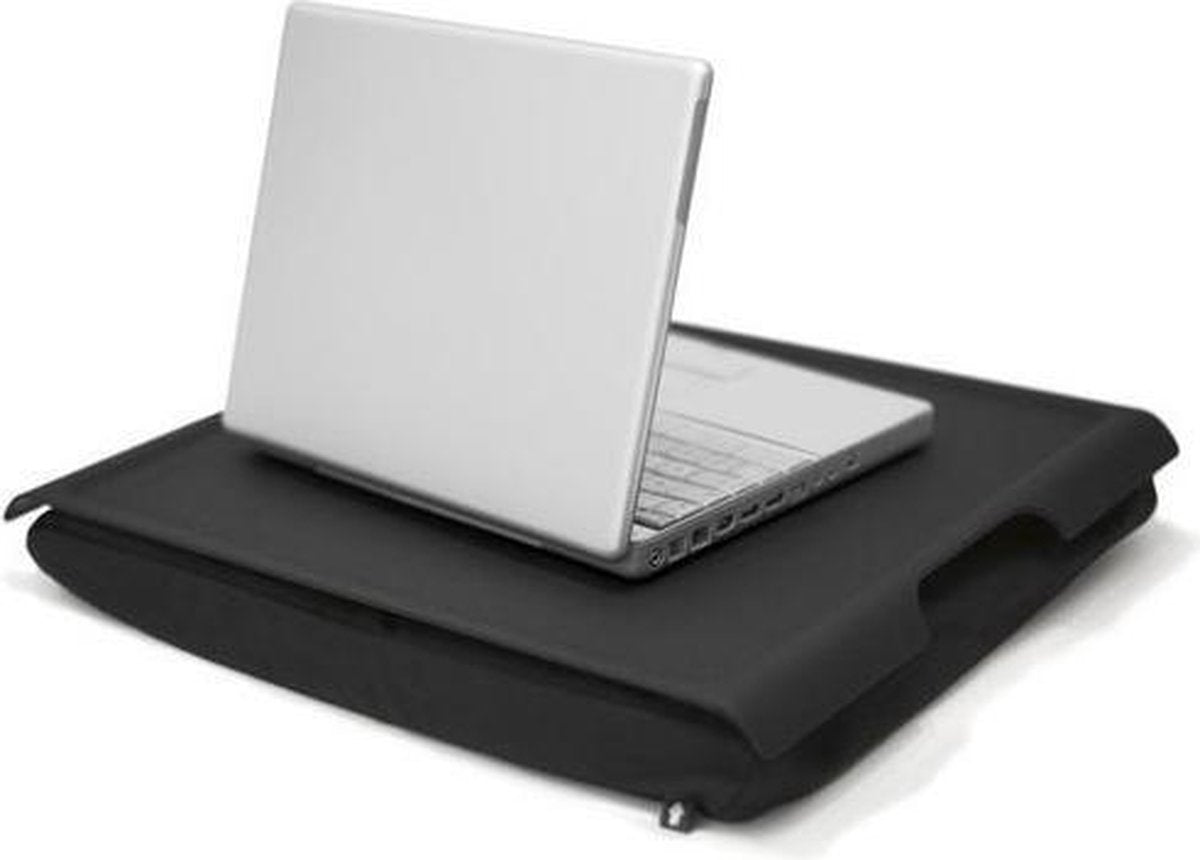 Bosign Antislip Laptray/Schoottafel zwart - 46 x 38 x 6.5 cm