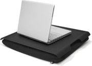 Bosign Antislip Laptray/Schoottafel zwart - 46 x 38 x 6.5 cm