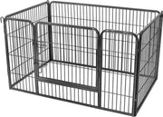 Nancy's Puppy Uitloop - Puppyhek - Puppygaas - Bench - Honden - 122 x 80 x 70 cm