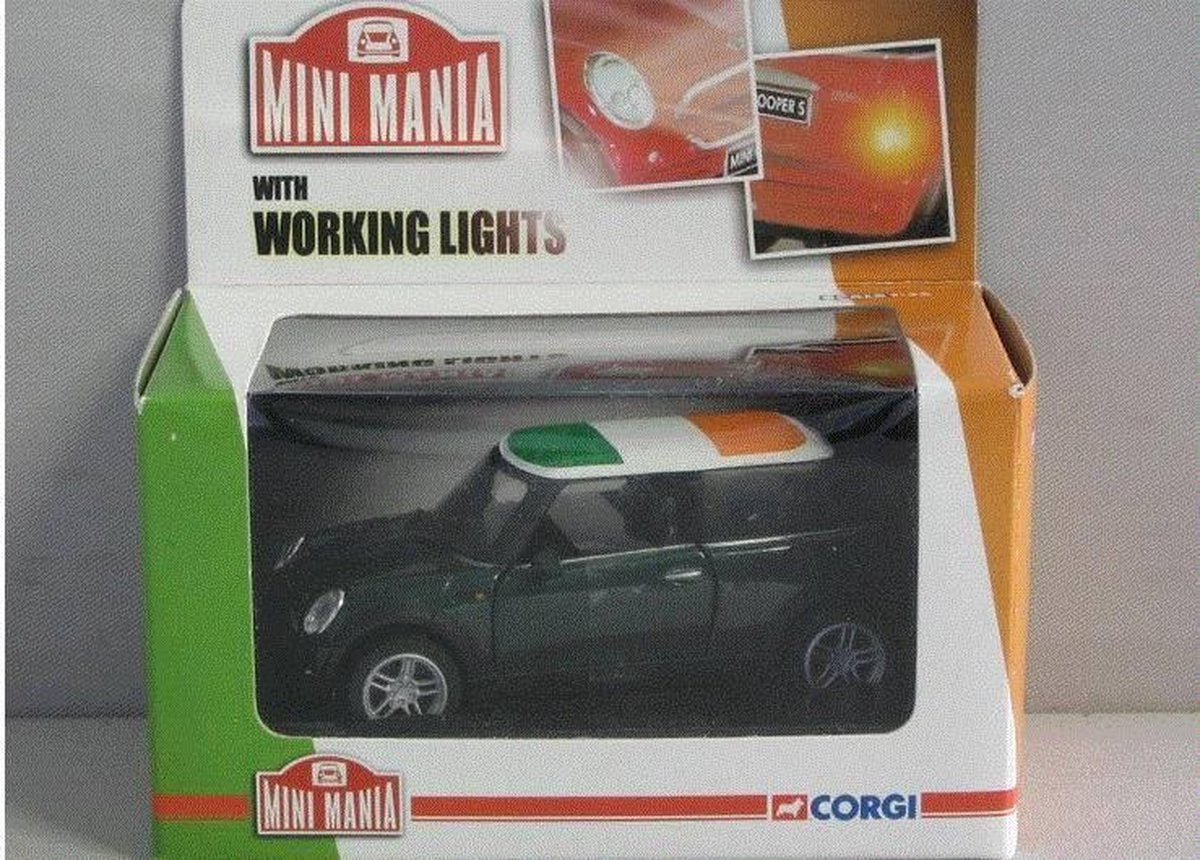 Mini Cooper S 'Irish Tricolour' - 1:36  - Corgi