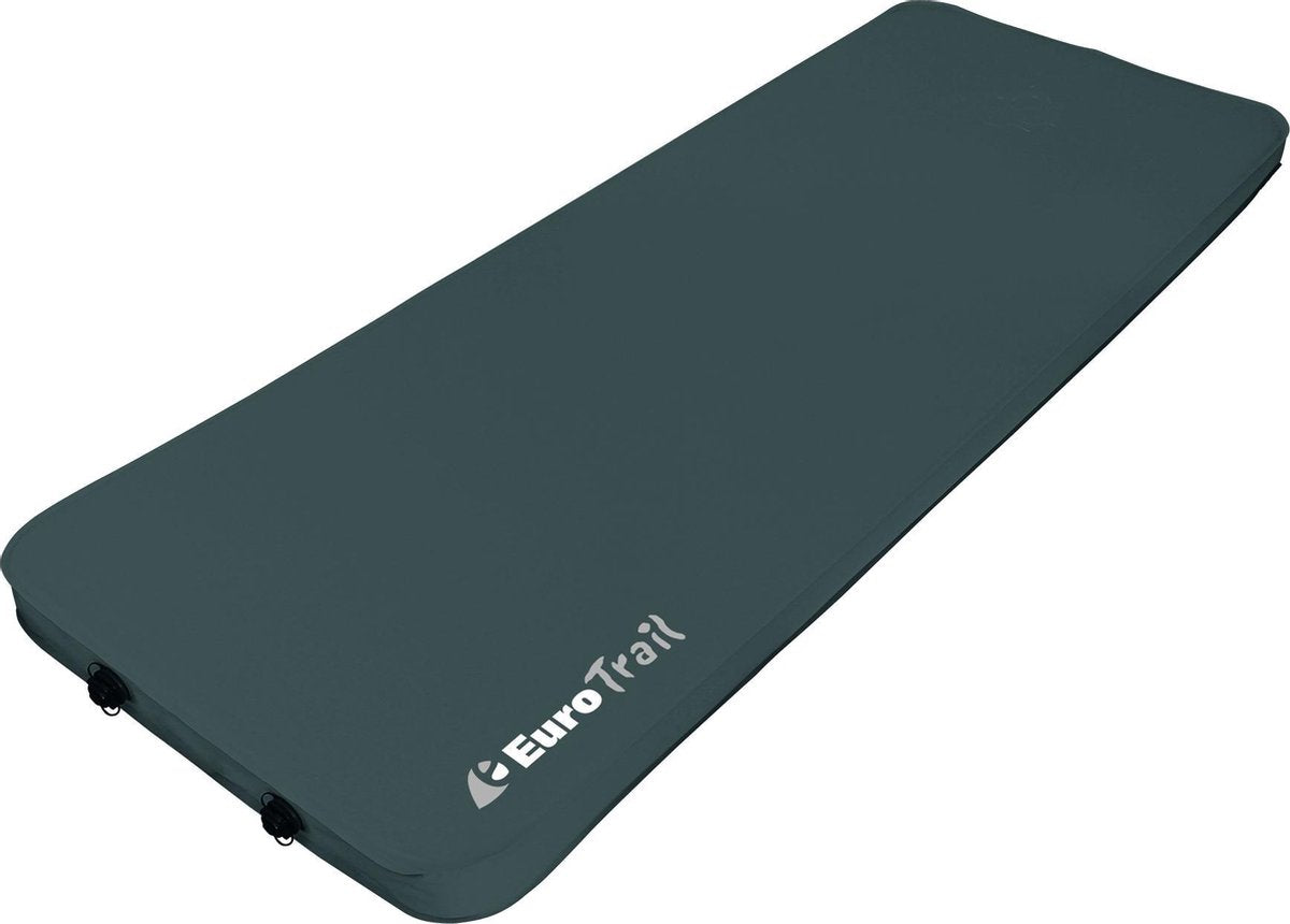 Eurotrail Relax SI Comfort Matras - 200x77x10cm - Jade Groen/Antraciet