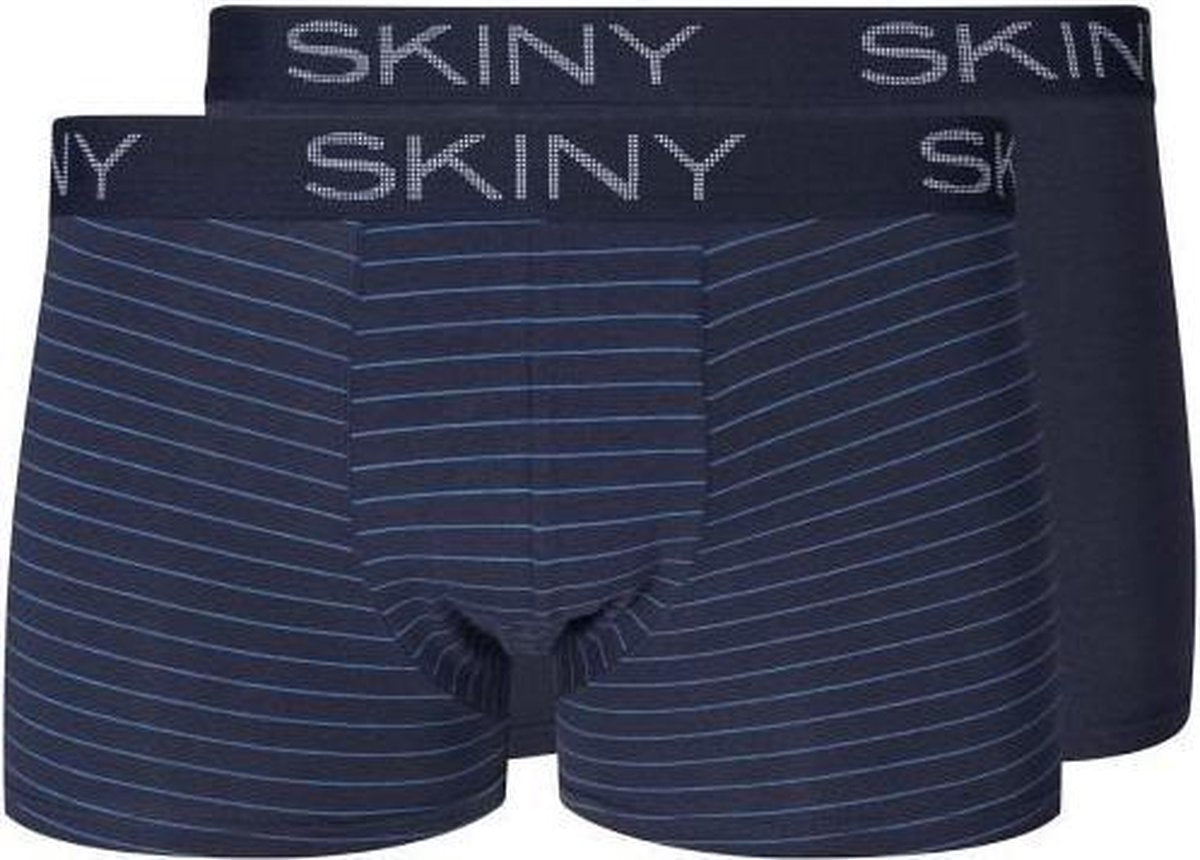 Boxershort 2-pak blauw streep | Multi pack | L