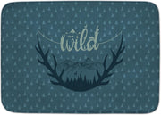 Achoka Speelkleed Wild Decomat 100 X 150 Cm Blauw
