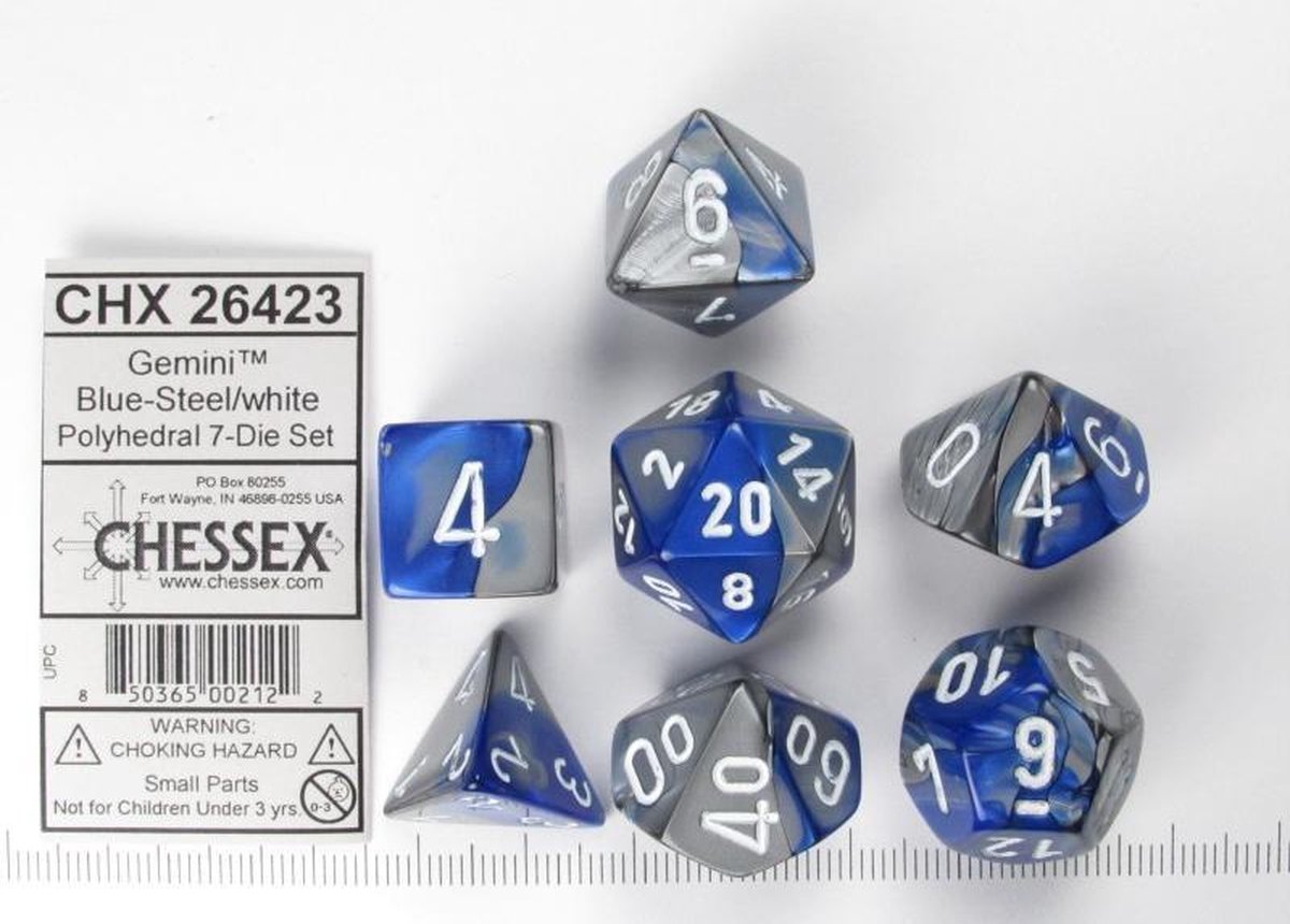 Chessex dobbelstenen set