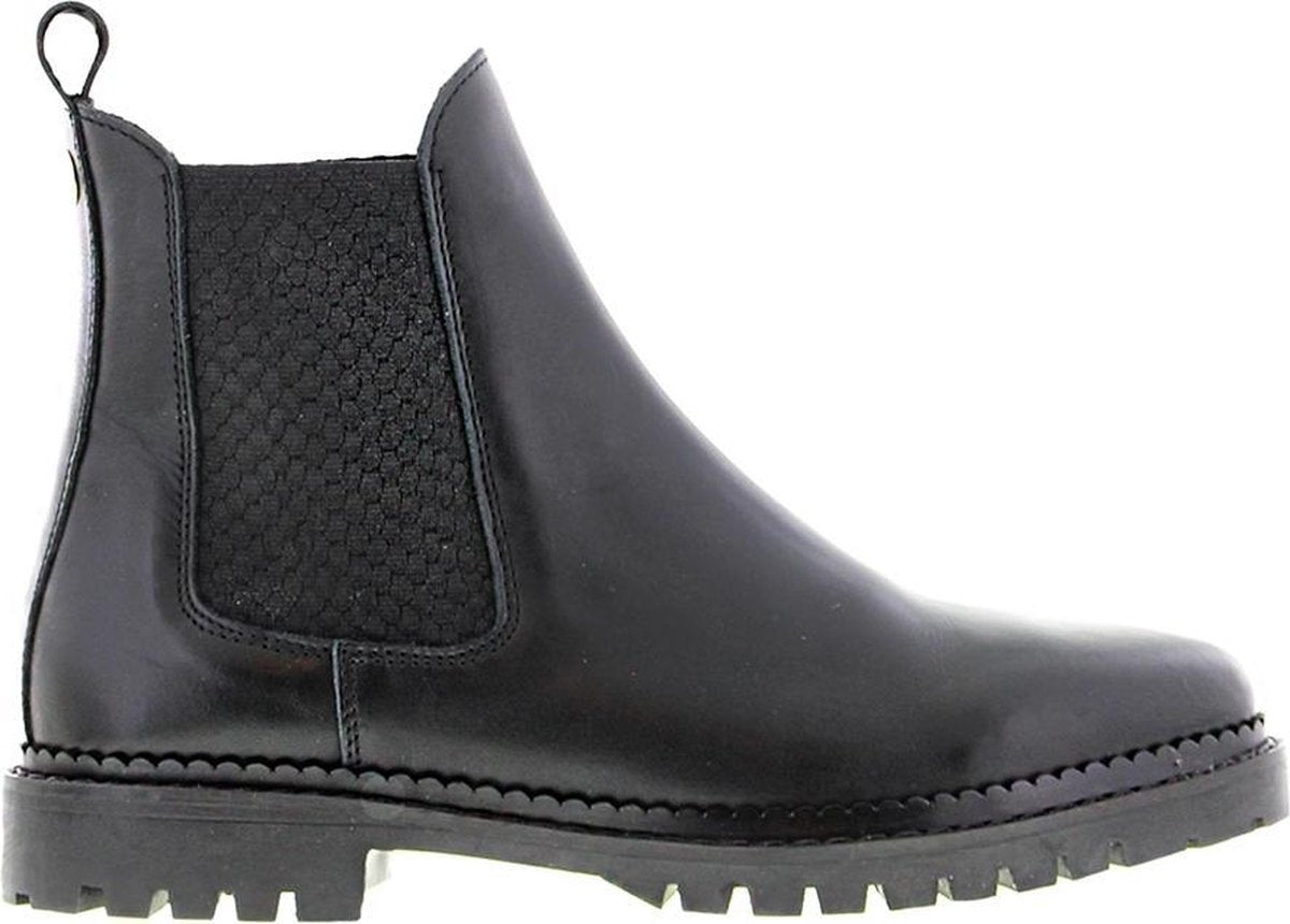 tango bee 220 Enkellaarzen women Maat: 41 black a black leather leather