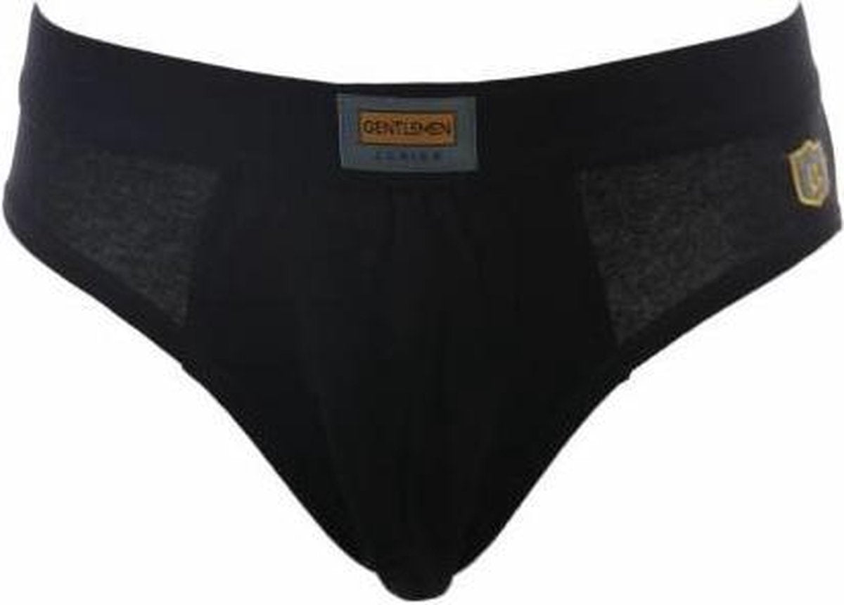 Gentlemen Basic jongensslip  - 98  - Zwart