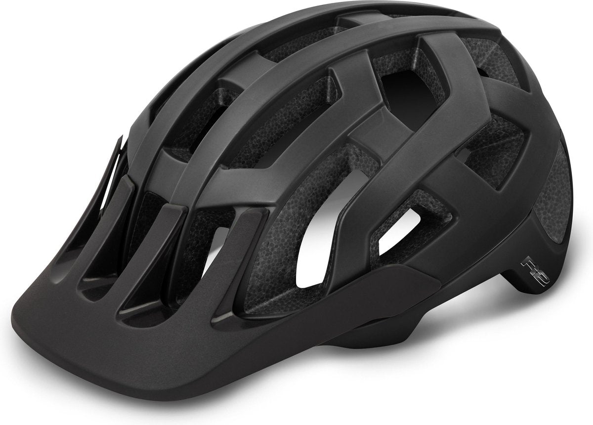 R2 Fargo Fietshelm Zwart M (55 - 59 cm)
