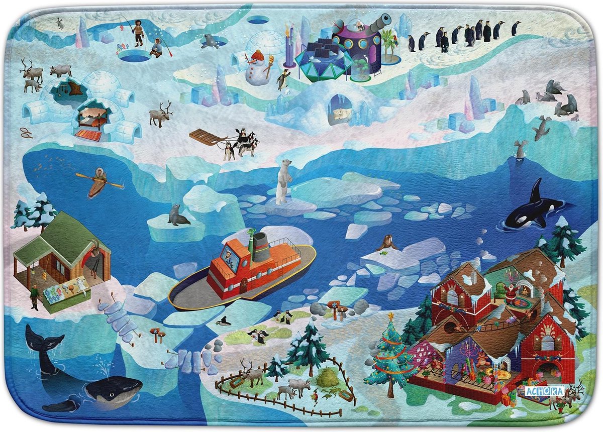 Achoka Speelkleed Artic Us Connect 100 X 150 Cm