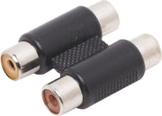 Tulp RCA Koppelstuk 2x Vrouw naar 2x Vrouw adapter profile
