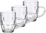 Set van 18x stuks glazen bierpullen 280 ml - Bierglazen