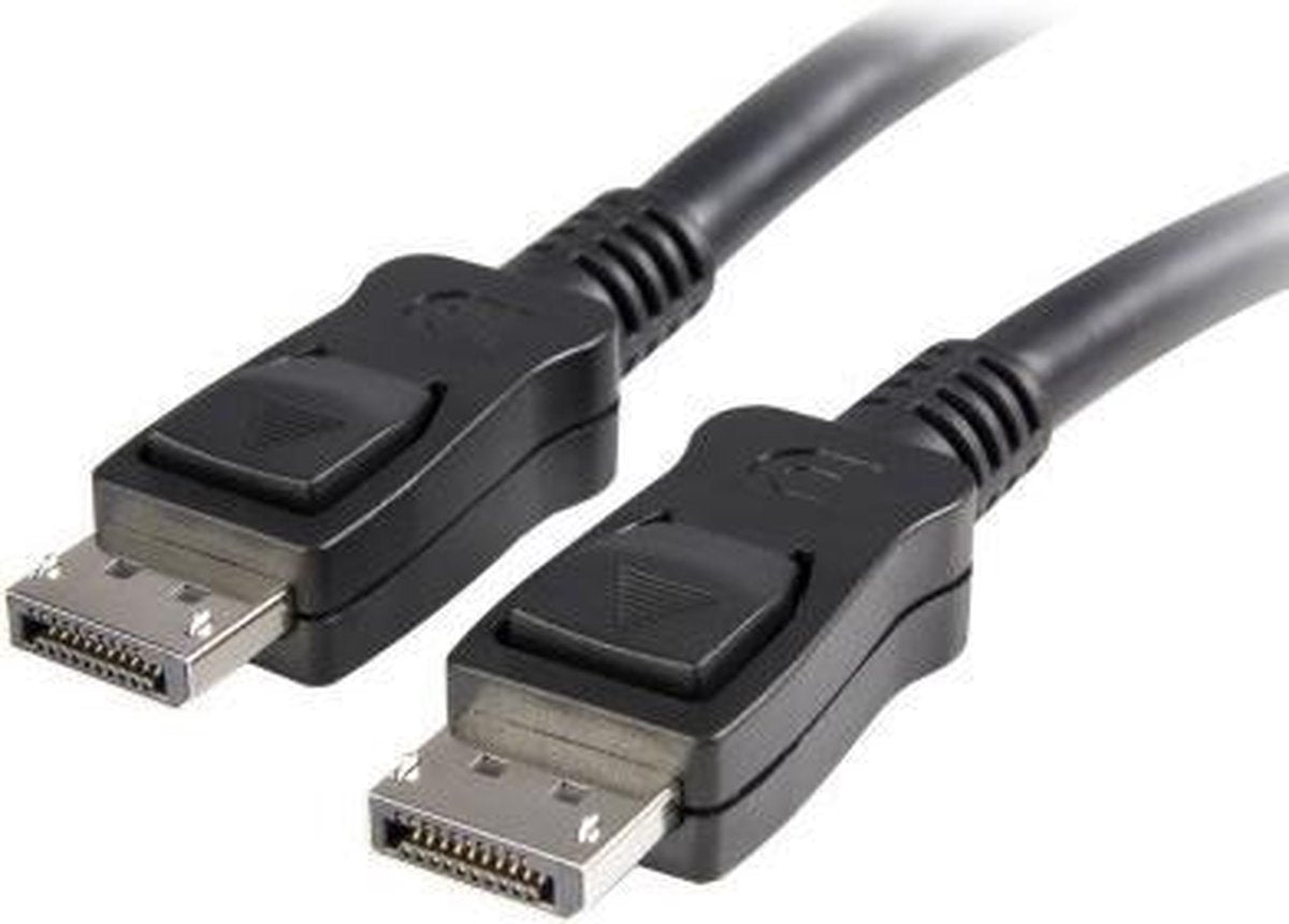 TECHly DisplayPort Aansluitkabel 1.00 m ICOC-DSP-A14-010 Zwart [1x DisplayPort stekker - 1x DisplayPort stekker]
