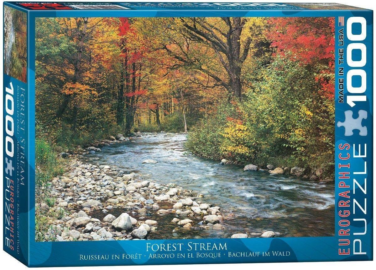 puzzel 1000 stukjes-Forest stream