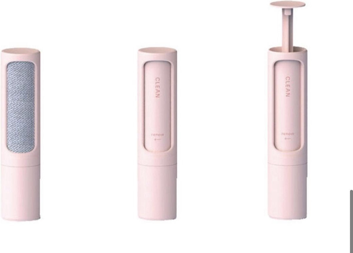 Repus Roze Kledingborstel