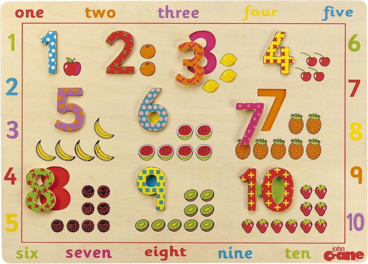 Houten vormenpuzzel