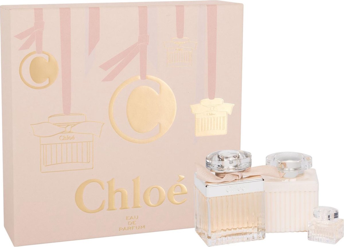 Eau de parfum - Chloe 75ml Eau de parfum + 100ml bodylotion + 5ml mini eau de parfum - Gifts ml