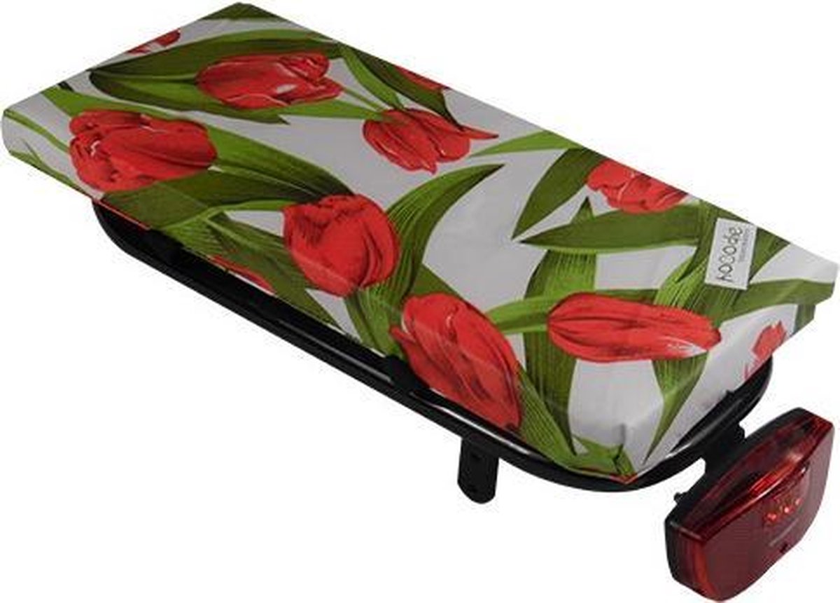 HOOODIE Cushie Tulips Red