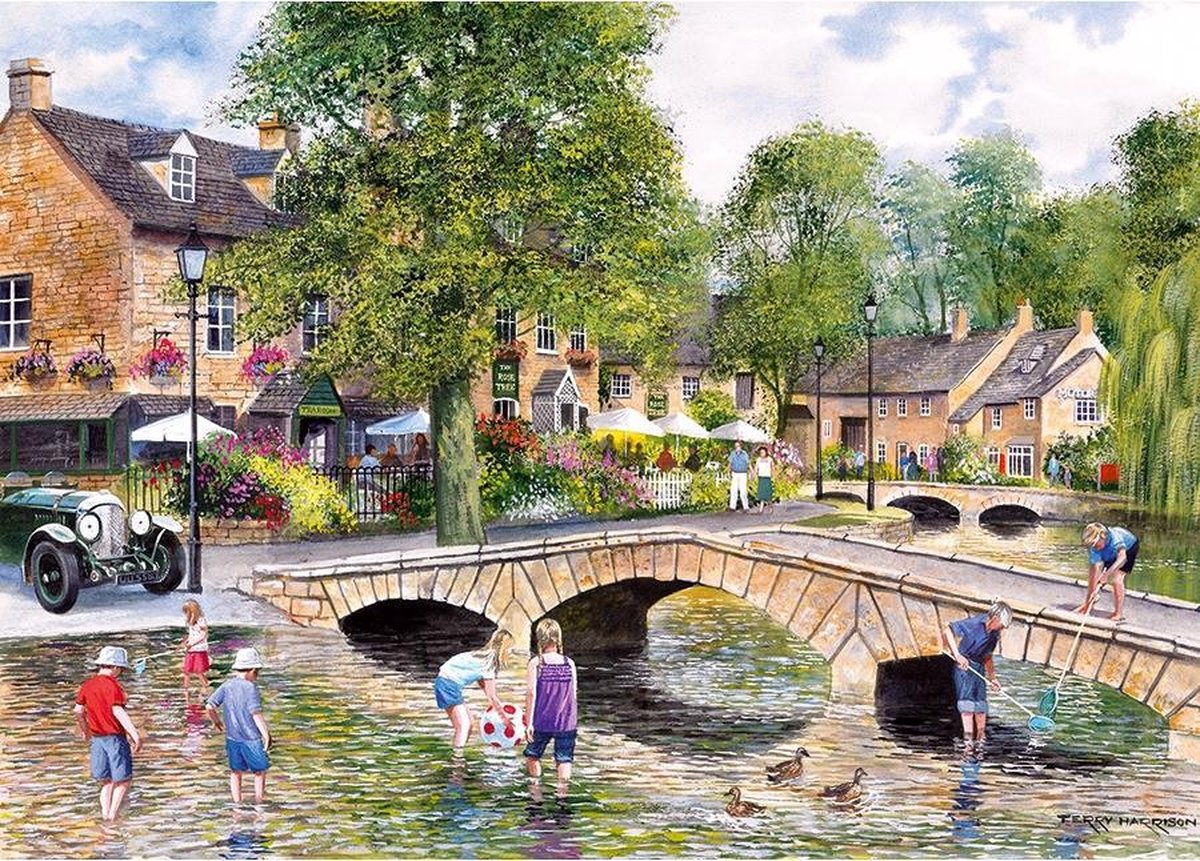 Gibsons puzzel Bourton on the Water - 1000 stukjes